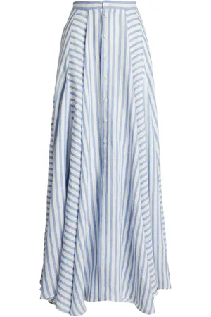 Ralph Lauren Lang nederdel med striber