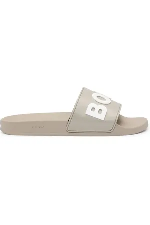 HUGO BOSS Sandaler med logoprægning
