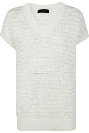 Fabiana Filippi T-shirt i åben strik