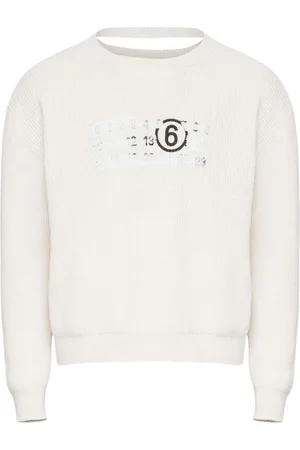 Maison Margiela Sweatshirt med rund hals