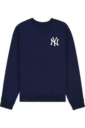 Sporty & Rich Sweatshirt med rund hals og Yankees-motiv
