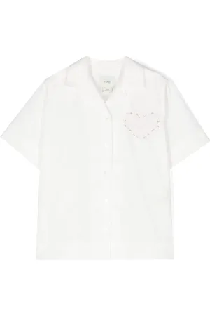 Fendi Skjorte med broderet logo