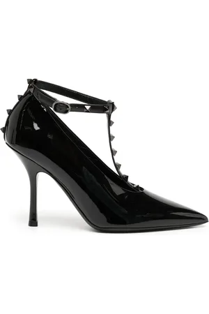 VALENTINO GARAVANI Rockstud pumps i læder