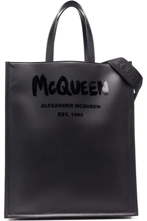 Alexander McQueen Tote med logotryk