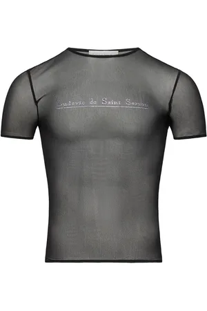 Ludovic De Saint Sernin T-shirt med logoudsmykning