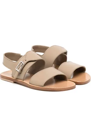Fendi Sandaler med spænde i siden og åben tå