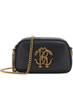 Roberto Cavalli Crossbody-taske med monogram