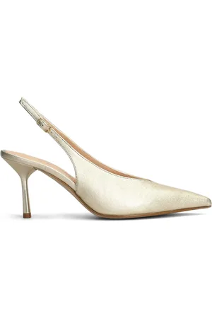 The Seller 80 mm metalliske Bella slingback-pumps
