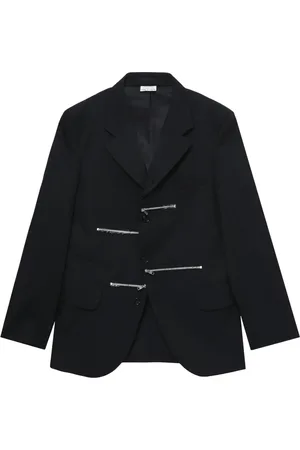 Comme des Garçons Blazer med lynlåsdetalje