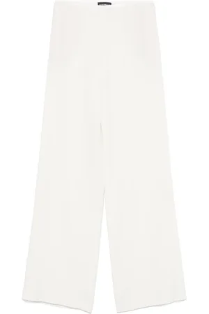 Emporio Armani Palazzo-bukser i crepe
