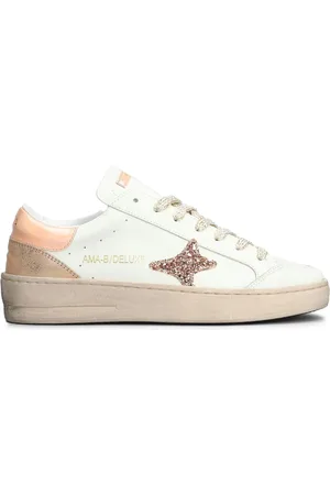 Ama Brand Plateausneakers med glimmerdetalje