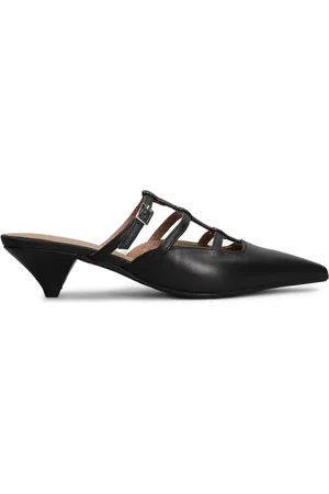carmens 30 mm mules i læder