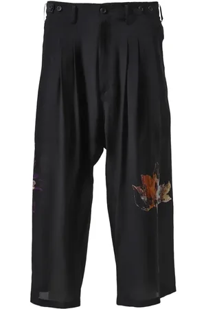 YOHJI YAMAMOTO Bukser med brede ben