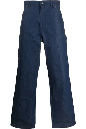 Sky High Farm Jeans med brede ben og nitteudsmykning