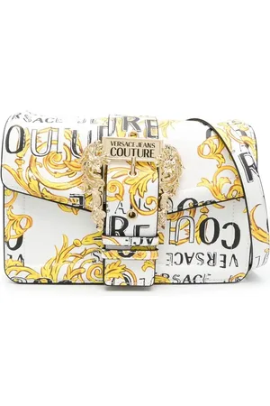 VERSACE Crossbody-taske med spændedetalje og baroktryk