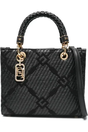 Elisabetta Franchi Lille tote i jacquard