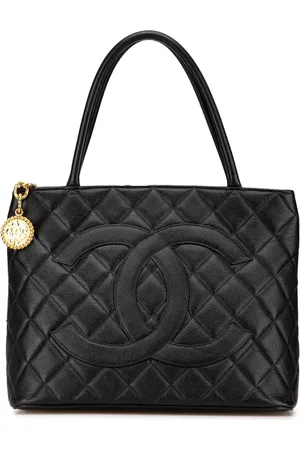 CHANEL Caviar Medallion tote fra 1996-1997