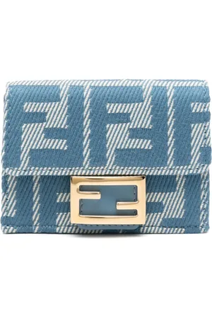 Fendi Lille foldepung i jacquard