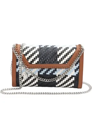 Stella McCartney Crossbody-taske med vævet mønster