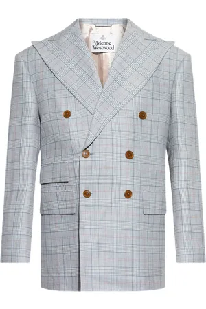 Vivienne Westwood Dobbeltradet ternet Niesen blazer