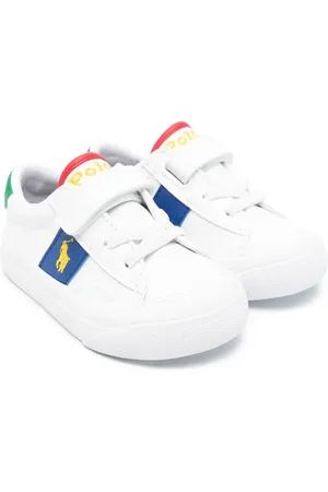 Ralph Lauren Low-top sneakers med Polo Pony-broderi