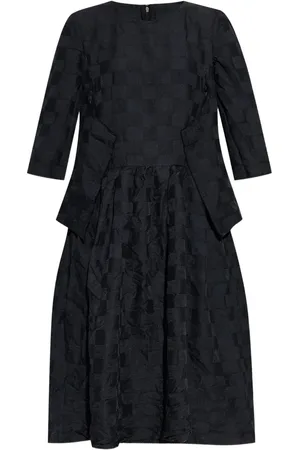 Comme des Garçons Kjole med ternet mønster