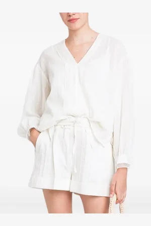 Twin-Set Sweatshirt med V-hals