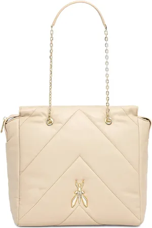 Patrizia Pepe Tote med logoplade
