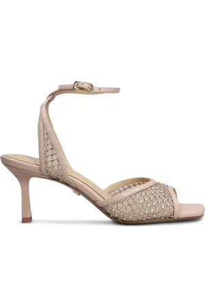 Lola Cruz 65 mm sandaler med krystaludsmykning