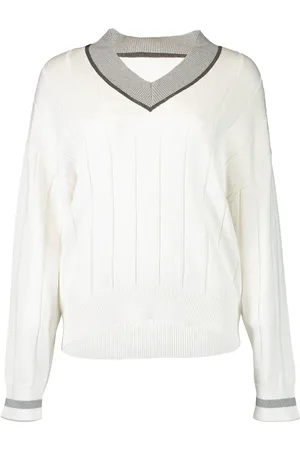 Brunello Cucinelli Sweater med monili-detalje
