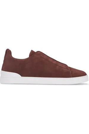 Ermenegildo Zegna Slip-on sneakers i ruskind