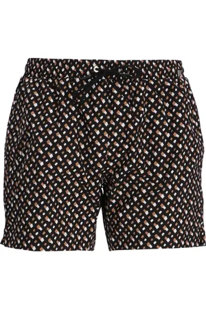 HUGO BOSS Badeshorts med jacquard-logo
