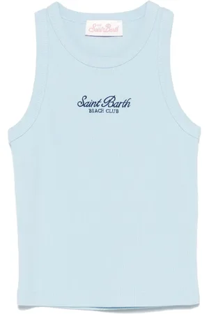 MC2 SAINT BARTH Blue Jr tanktop