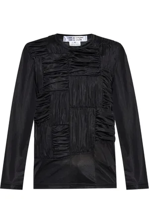 Comme des Garçons Top med krøllet effekt