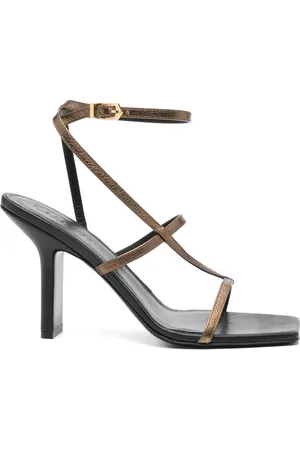 Lanvin 95 mm lædersandaler