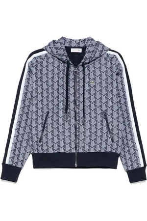Lacoste Hættetrøje i jacquard med monogram