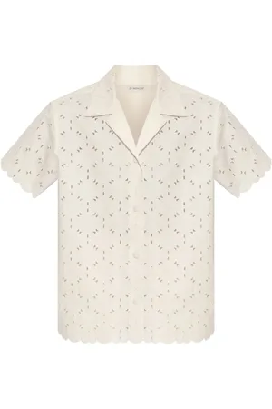 Moncler Skjorte i broderie-anglaise