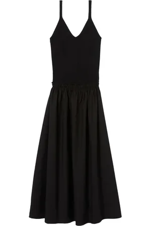 Claudie Pierlot Ribstrikket midi-kjole