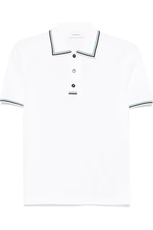 Salvatore Ferragamo Polo med broderet logo