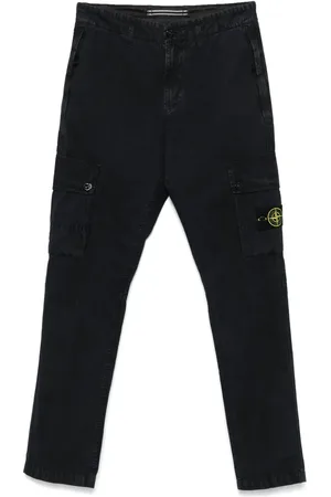 Stone Island Cargo-bukser med kompasmærke