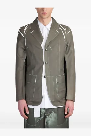 Comme des Garçons Blazer med kontrastdetalje