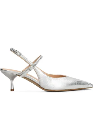 The Seller 60 mm metalliske slingback-pumps