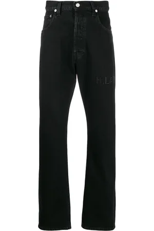 Helmut Lang Højtaljede jeans med lige ben