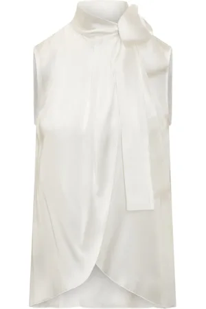Alberta Ferretti Satinbluse