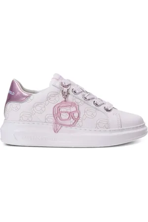 Karl Lagerfeld Kapri NFT sneakers i læder med monogram