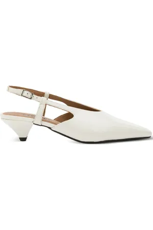 carmens Slingback-pumps i læder