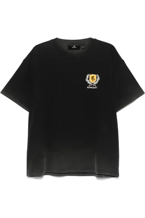 Represent T-shirt med våbenmærke