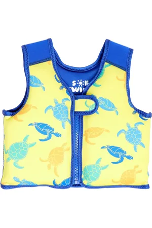 SOLISWIM KIDS Svømmevest med skildpaddetryk