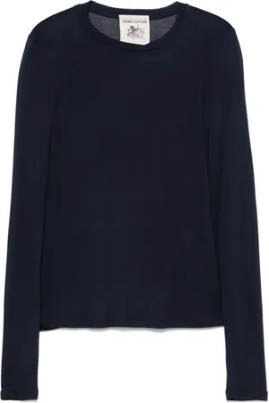SEMICOUTURE T-shirt med rund hals