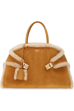 Salvatore Ferragamo Mellemstor Hug-tote